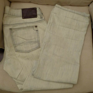 ARMANI EXCHANGE Low Rise Dirty White Jean Sz.4/31